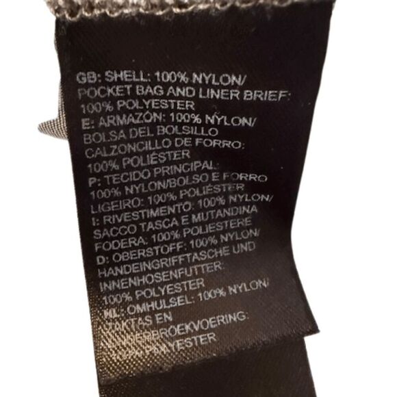 The North Face Men's Flash Dry Elastic Waist Pull On Shorts Gray Size Large - Picture 4 of 9